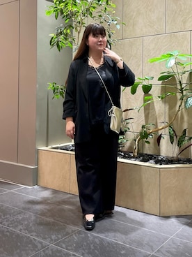 「H&M（エイチ・アンド・エム）のアイテム（ジャケット/アウター）」を使った、ﾏﾁさん（レディース・158cm）の秋コーディネート