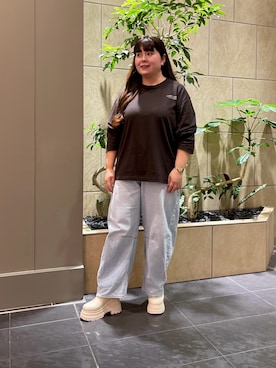 「H&M（エイチ・アンド・エム）のアイテム（トップス）」を使った、ﾏﾁさん（レディース・158cm）の秋コーディネート