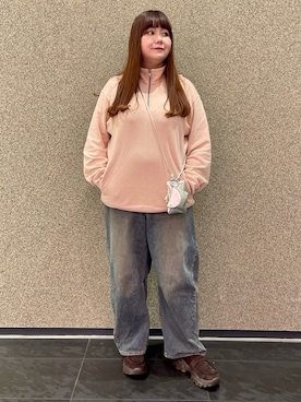 「EVOL（イーボル）のアイテム（バッグ）」を使った、ﾏﾁさん（レディース・158cm）の冬コーディネート