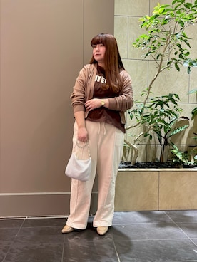 「H&M（エイチ・アンド・エム）のアイテム（パンツ）」を使った、ﾏﾁさん（レディース・158cm）の春コーディネート