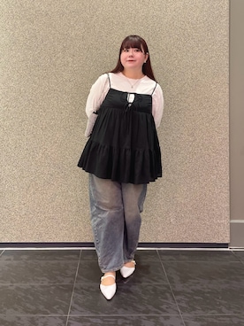 「ローヒール」｜ﾏﾁさん（レディース・158cm）の春コーディネート