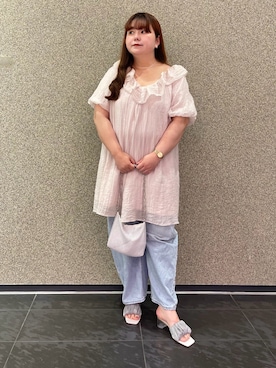 ﾏﾁさん（レディース・158cm）の夏コーディネート