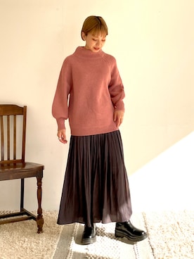 おすみさん（レディース・152cm）の冬コーディネート