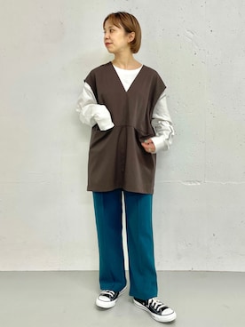 おすみさん(レディース・152cm)の秋コーディネート