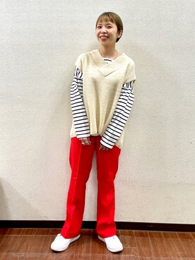 おすみさん（レディース・152cm）の冬コーディネート