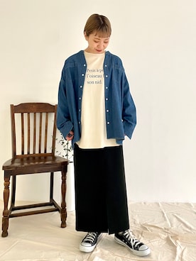 おすみさん（レディース・152cm）の冬コーディネート