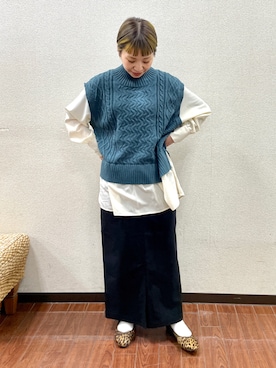 おすみさん（レディース・152cm）の冬コーディネート