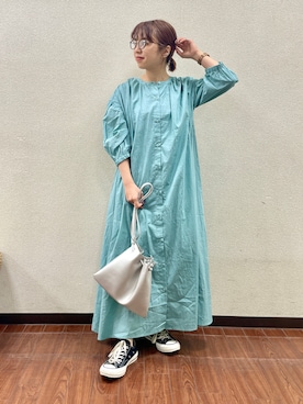 「CONVERSE ADDICT（コンバースアディクト）のアイテム」を使った、おすみさん（レディース・152cm）の秋コーディネート