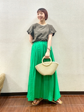 おすみさん（レディース・152cm）の夏コーディネート