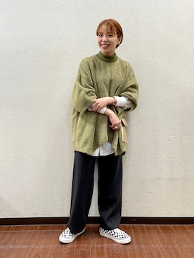「アイテム（その他トップス）」を使った、おすみさん（レディース・152cm・20代）の冬コーディネート