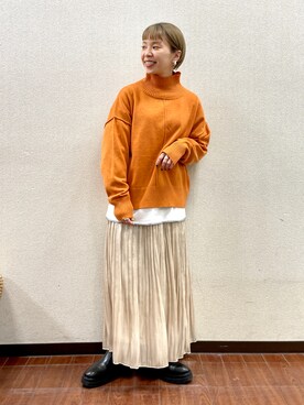 おすみさん（レディース・152cm）の冬コーディネート