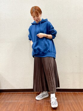 おすみさん（レディース・152cm）の冬コーディネート