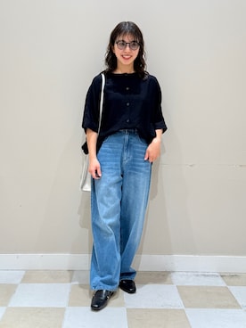 「アイテム（シューズ）」を使った、おすみさん（レディース・152cm・30代）の秋コーディネート