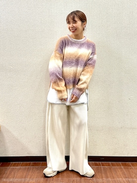 「NIKE（ナイキ）のナイキ エア マックス 95 プレミアム コントラスト ウィメンズシューズ / NIKE AIR MAX 95 PREMIUM CONTRAST（スニーカー）」を使った、おすみさん（レディース・152cm）の秋コーディネート