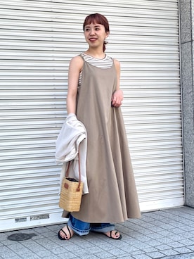 「お気に入りコーデ」｜おすみさん（レディース・152cm）の夏コーディネート