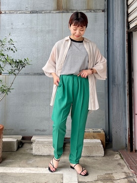 おすみさん（レディース・152cm）の夏コーディネート