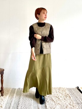 おすみさん（レディース・152cm）の冬コーディネート