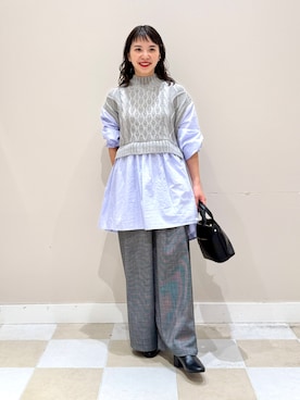 「アイテム（その他パンツ）」を使った、おすみさん（レディース・152cm・30代）の秋コーディネート