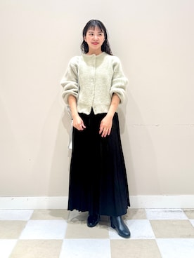 「ITEMS URBANRESEARCH（アイテムズ アーバンリサーチ）のアイテム」を使った、おすみさん（レディース・152cm）の秋コーディネート