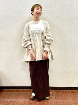 おすみさん(レディース・152cm)の冬コーディネート