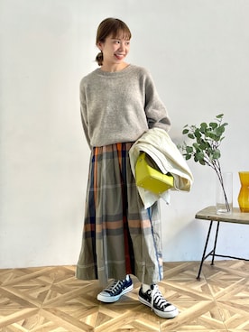 おすみさん（レディース・152cm）の冬コーディネート