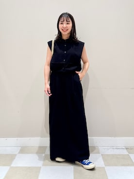 「KBF（ケイビーエフ）のアイテム（ジャケット/アウター）」を使った、おすみさん（レディース・152cm）の夏コーディネート