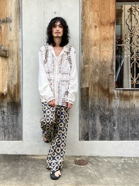 君嶋麻耶さん(メンズ・176cm)の秋コーディネート