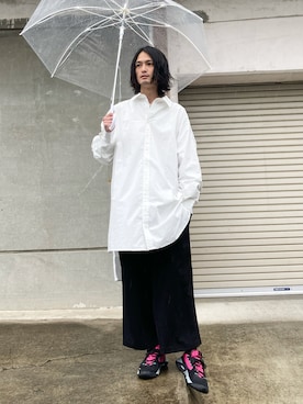 君嶋麻耶さん(メンズ・176cm)の春コーディネート