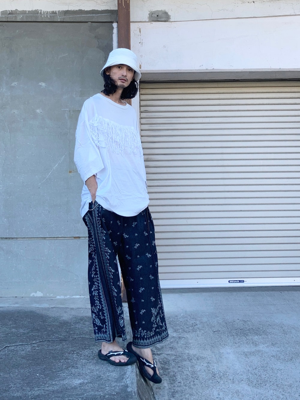 mayuko様36パンツブラック nude:masahiko maruyama - Drop Crotch 2Tuck Pants