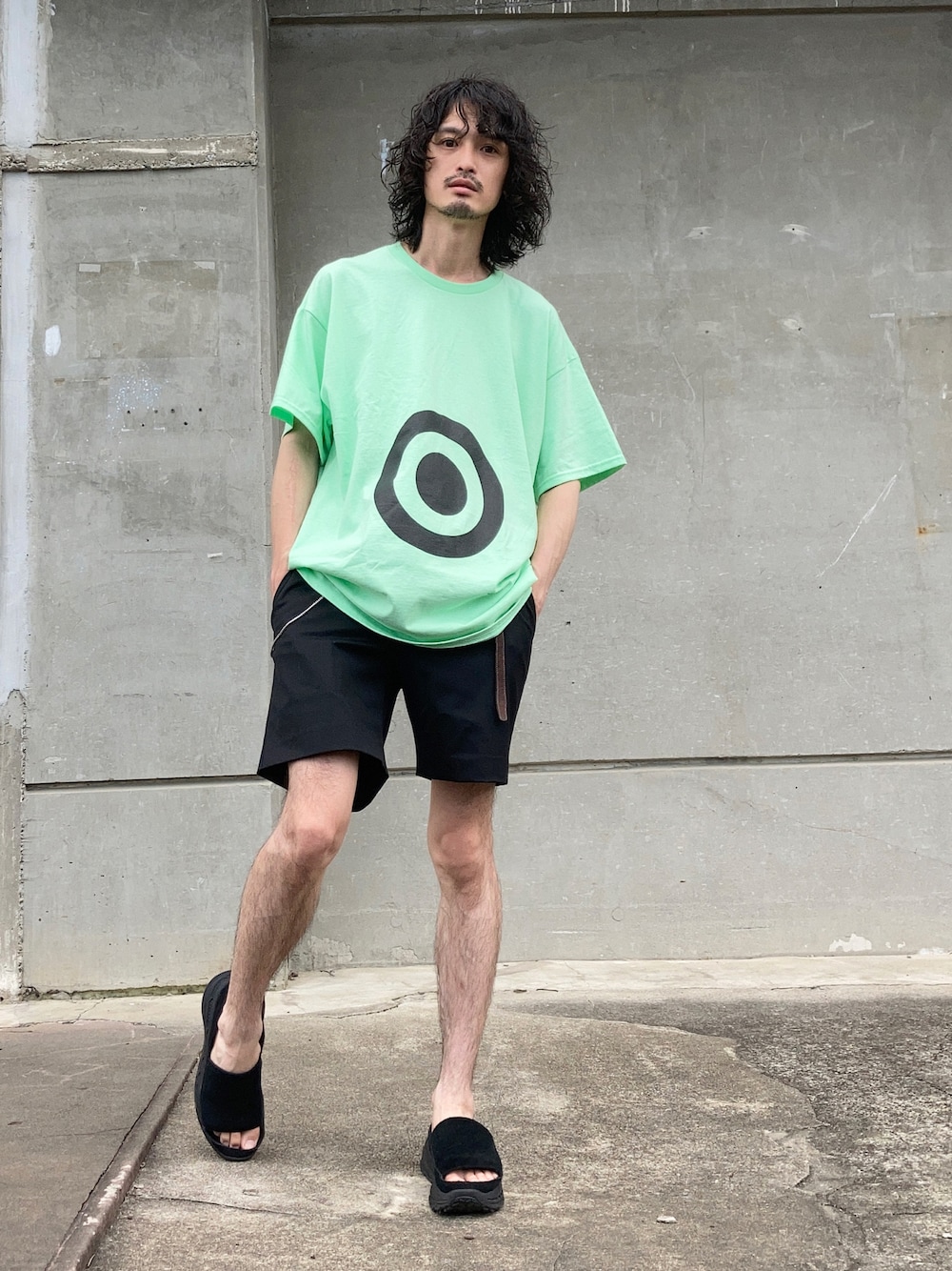 N.HOOLYWOOD ボックスシルエット オーバーサイズ Tシャツ38 N.HOOLYWOOD ボックスシルエット オーバーサイズ 半袖Tシャツ M