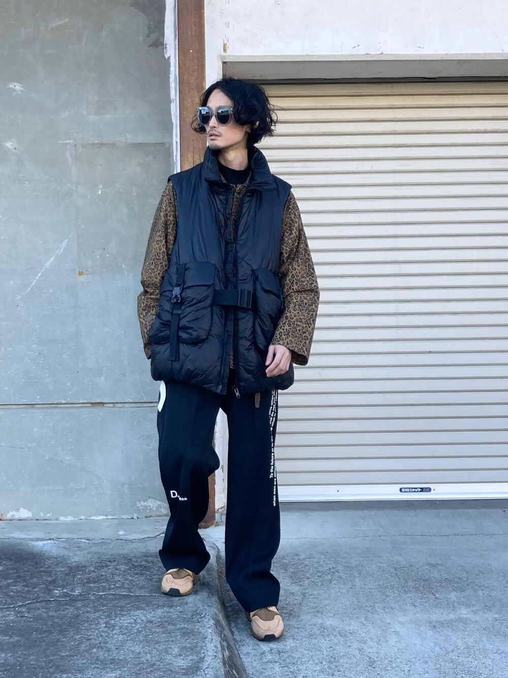 Mari出品　Ｙー３ ベストタイプのジャケット ワイスリー Y-3 ヨウジヤマモト M CH2 SUEDED POLY DOWN VEST ダウン