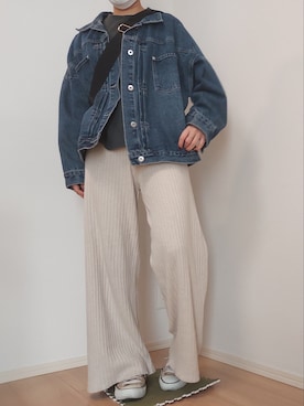 「WYTHE（ワイス）のアイテム」を使った、hanateaさん（レディース・156cm）の春コーディネート