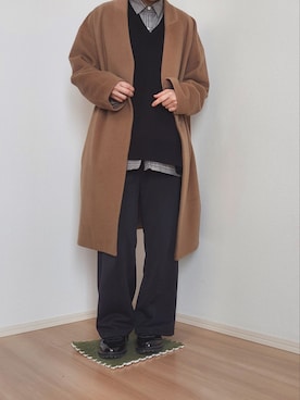 hanateaさん（レディース・156cm）の冬コーディネート