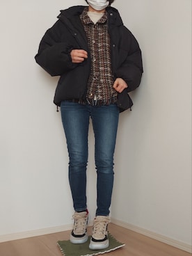 hanateaさん（レディース・156cm）の冬コーディネート