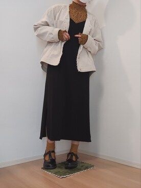 「SENSE OF PLACE by URBAN RESEARCH（センスオブプレイスバイアーバンリサーチ）のアイテム（ノーカラージャケット）」を使った、hanateaさん（レディース・156cm）の春コーディネート