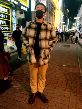 神田潔さん(メンズ・175cm)の秋コーディネート