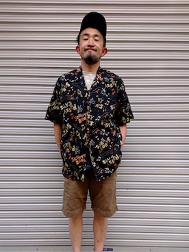 神田潔さん(メンズ・175cm)の夏コーディネート