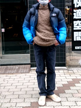 神田潔さん(メンズ・175cm)の冬コーディネート