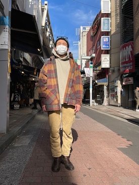 「LES TIEN（レスティエン）のアイテム」を使った、神田潔さん（メンズ・175cm）の秋コーディネート