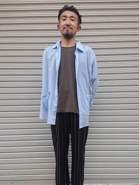 神田潔さん(メンズ・175cm)の夏コーディネート