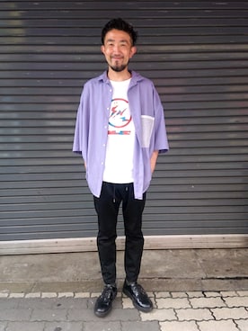 神田潔さん（メンズ・175cm）の夏コーディネート