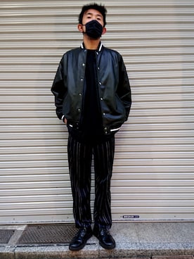 神田潔さん（メンズ・175cm）の秋コーディネート