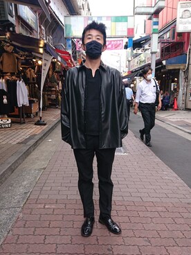 神田潔さん(メンズ・175cm)の秋コーディネート