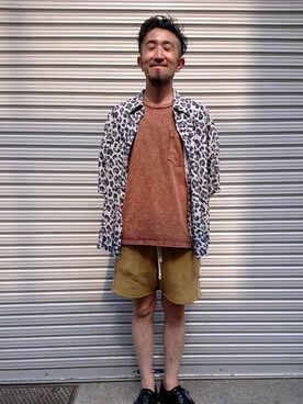 神田潔さん(メンズ・175cm)の夏コーディネート