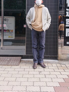 神田潔さん（メンズ・175cm）の冬コーディネート