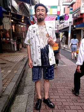 神田潔さん（メンズ・175cm）の夏コーディネート