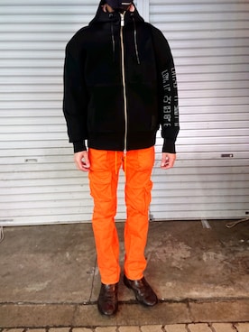 「C DIEM(カルペディエム)のアイテム」を使った、神田潔さん(メンズ・175cm)の冬コーディネート