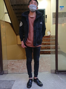 神田潔さん(メンズ・175cm)の秋コーディネート