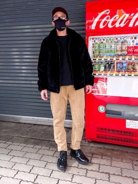 神田潔さん（メンズ・175cm）の秋コーディネート