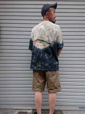 神田潔さん（メンズ・175cm）の夏コーディネート